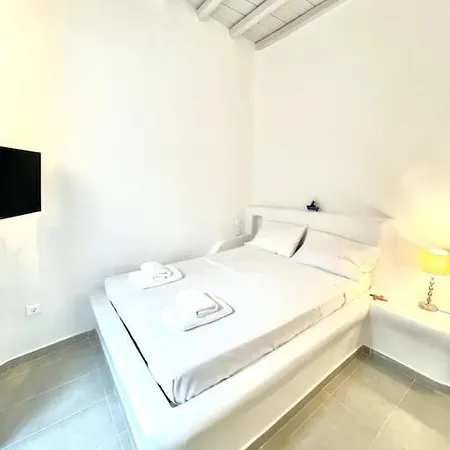 Lalu Mykonos - Sunset - 3 Ensuite Br, 140sqm, 2022 Renovated Semesterbostad *