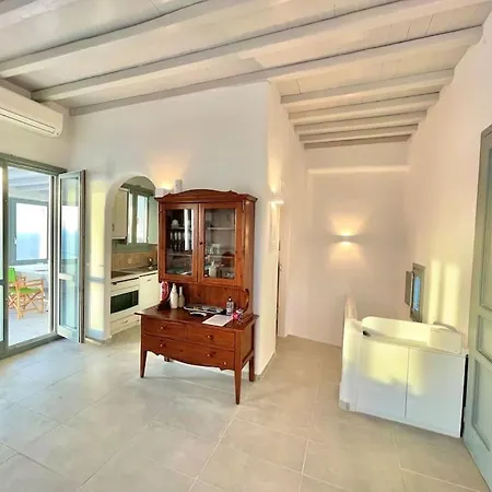 Lalu Mykonos - Sunset - 3 Ensuite Br, 140sqm, 2022 Renovated Semesterbostad